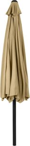 <span class=keywords><strong>Sombrilla</strong></span> semiredonda para exteriores, paraguas con manivela para todo tipo <span class=keywords><strong>de</strong></span> clima, 7,5 pies, sin Base, gran oferta - Product Image 3