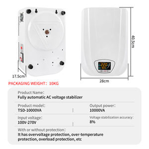 Автоматический однофазный стабилизатор напряжения для домашнего использования 220 В переменного тока - Product Image 3