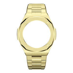 Kit de modification de boîtier de montre en <span class=keywords><strong>acier</strong></span> inoxydable ga2100 à boucle papillon véritable de quatre générations pour Casio <span class=keywords><strong>gshock</strong></span> - Product Image 1