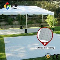 Plancher extérieur d'événement de plancher de location de représentation de mariage de style moderne pour la protection d'herbe