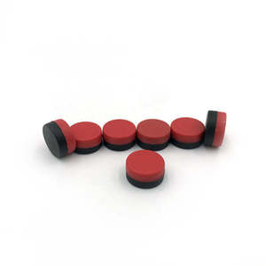 Tùy Chỉnh Không Thấm Nước Hai Màu Cao Su Tráng Nồi Vòng Khối Nhỏ <span class=keywords><strong>Mini</strong></span> iman De Neodimio Đĩa Siêu Mạnh Mẽ N52 Nam Châm - Product Image 2