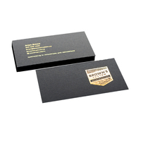 Cartes de visite couleur au format A3 personnalisées Impression offset d'estampage à chaud sur papier Options de taille et de conception personnalisées
