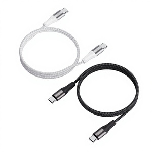 Câble USB-C VIDVIE à charge rapide PD 60W, tressé en nylon, <span class=keywords><strong>de</strong></span> haute qualité, pour téléphone – Câble <span class=keywords><strong>de</strong></span> données à charge rapide - Product Image 1