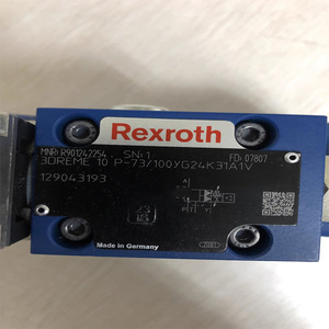 วาล์วลดแรงดันแบบสัดส่วนไฮดรอลิก Rexroth รุ่น 3DREME16P-7X/200YG24K31A1V ช่องต่อขนาด 1/2 นิ้ว สำหรับน้ำมัน - Product Image 3