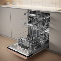 Panier en fil d'acier inoxydable professionnel pour lave-vaisselle commercial, pour les systèmes de lave-vaisselle des restaurants et des hôtels