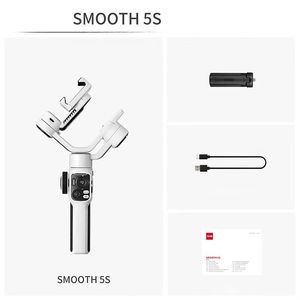 Stabilisateur de smartphone 3 axes Smooth 5S avec lumière d'appoint intégrée et IA pour YouTube et TikTok (Android) - Product Image 3