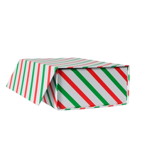 Boîtes en papier de Noël pliables exquises personnalisées en usine, boîte d'emballage magnétique