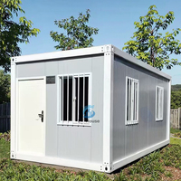 Maison de conteneur préfabriquée modulaire à construction rapide, bureau, 20 pieds, 40 pieds, pliable, camping, maison de conteneur en acier pliable, respirante, moderne