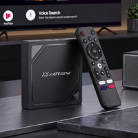 Boîtier TV Android XS97 ATV Gen2 Quad Core 4K UHD avec Wi-Fi double bande 5G, lecteur multimédia de streaming intelligent pour la maison