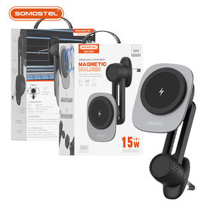 Support de téléphone magnétique pour voiture avec chargeur sans fil, design 2025, rotation à 360°, support de téléphone magnétique réglable, 15W, bien adapté - Product Image 1