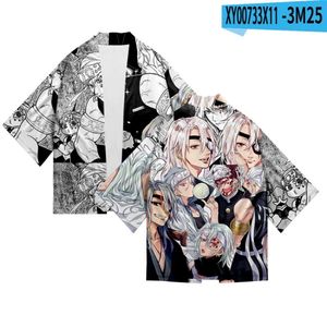 Yinuoxin 10 Styles Demoned Slayer Kimetsu No Yaiba <span class=keywords><strong>Zenitsu</strong></span> Giyu Tanjirou Kamado Nezuko Anime <span class=keywords><strong>Kimono</strong></span> Uniform Cosplay Costume - Product Image 4