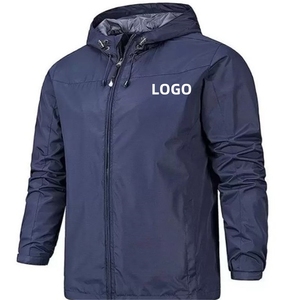<strong>Rain</strong> Coat With Custom Logo Windbreaker Zipper <strong>Jacket</strong> Waterproof <strong>Rain</strong> Waterproof <strong>Jacket</strong> Man Fishing <strong>Jacket</strong> for Outdoor Woven Raw - Product Image 4