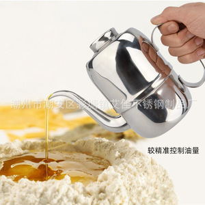 Stainless Steel Oil Dispenser 32 Oz For Cooking Oil Soy Sauce <b>Coffee</b> Milk Tea Making - Product Image 4