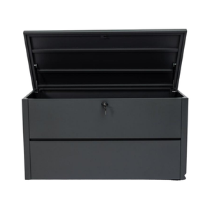 Fabricant de source <span class=keywords><strong>Coffre</strong></span> de <span class=keywords><strong>jardin</strong></span> Boîte de rangement Boîte de rangement <span class=keywords><strong>Coffre</strong></span> Étanche Métal Acier inoxydable <span class=keywords><strong>Anthracite</strong></span> - Product Image 1