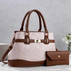 Bolso de Hombro y Bandolera de Alta Gama para Mujer, Cuadrado, con Cierre, Costuras en Contraste, Gran Capacidad, Nuevo Modelo 2026 para Comercio Exterior Transfronterizo - Product Image 2