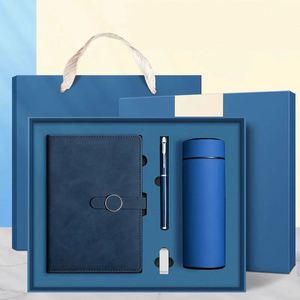 Set de Regalo de Cuaderno de Cuero y PP Personalizado al por Mayor con Bolígrafo y Diario - Product Image 1