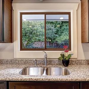 Jendela geser yang dapat membersihkan sendiri untuk desain inovatif Condos High-Rise untuk pengoperasian mudah jendela geser Aluminium - Product Image 5