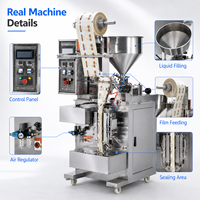 Machine d'emballage verticale pour sachets de pesticides et d'engrais liquides