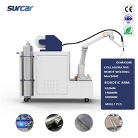 Robot de Soldadura Colaborativo sin Programación, con Caja de Engranajes de Motor de 922 mm, 1400 mm, 1800 mm, 380V/220V, Fácil Operación con Mano de Enseñanza