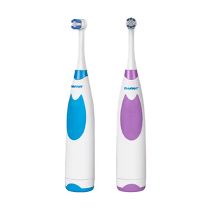 OEM Portable Rotary Electric <b>Toothbrush</b> 60 Round Head Sonic Teeth Cleaning <b>Toothbrush</b> <b>With</b> Carry <b>Case</b> - Product Image 5