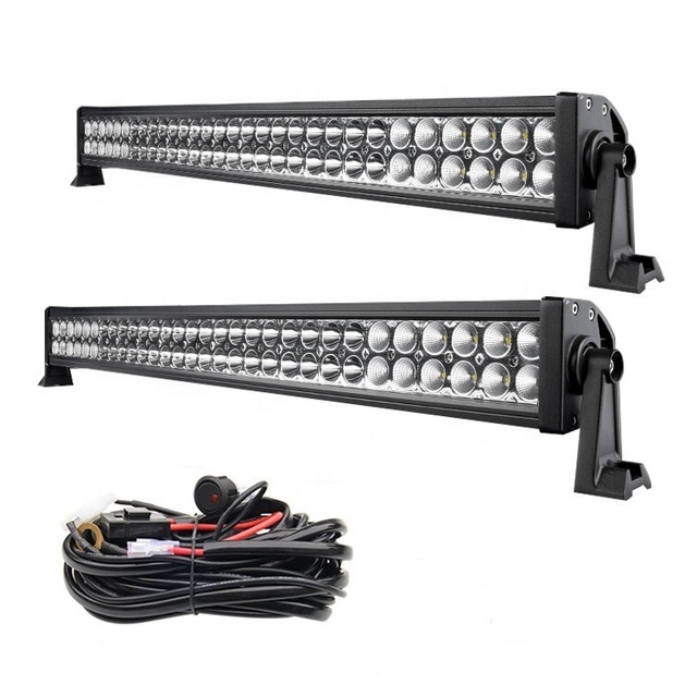 Factory Led Light Bars Oem Off Road Led Lights 6d Car Led Bar Light Double Row Barras Led for Truck Led Bar Lights