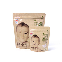 Sachet d'emballage personnalisé pour lessive bébé, pochettes de lessive, sachet refermable à fermeture éclair, haute barrière, emballage refermable