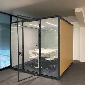 New <strong>Design</strong> Office Box Phone Meeting Room Portable Hot Sale Phone Booth Private Work Space Meeting Sleeping Movable Office Box - Product Image 4