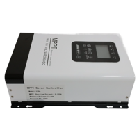 Intelligenter MPPT Solar-Laderegler 30A 60A 120A 230V Regler für PV-Module Lithium LiFePO4 Batterien LCD Beleuchtungssteuerung