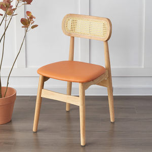 Chaises design en rotin et bois massif, authentiques et modernes, style mid-century, pour la maison, le bar, l'hôtel, le restaurant, la salle à manger, le salon, l'appartement (vente en gros) - Product Image 4