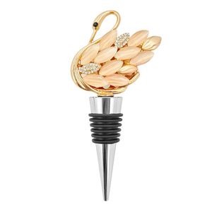Christmas Wine Stoppers Metal Bottle Stopper Decorative For Red Wine Bottles Holiday Party Gift Set With Santa Snowman Design - Product Image 2