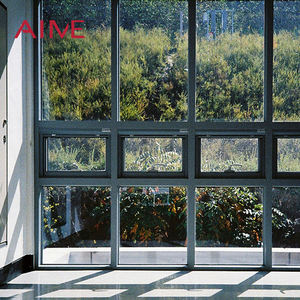 Fenêtre d'ombrage solaire en aluminium, style moderne, ouverture à manivelle avec grille, fenêtre de <span class=keywords><strong>remplacement</strong></span> pour la rénovation de maison - Product Image 5