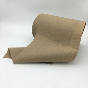 Giá Rẻ Chất Lượng Cao Tùy Chỉnh Airlaid Nâu Tái Chế Kraft Mô Giấy Tay Khăn Cuộn - Product Image 3