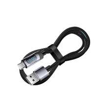 Câble USB-C de charge rapide 100W, câble de données tressé en nylon PD pour téléphone portable, type C, charge universelle à vitesse supérieure