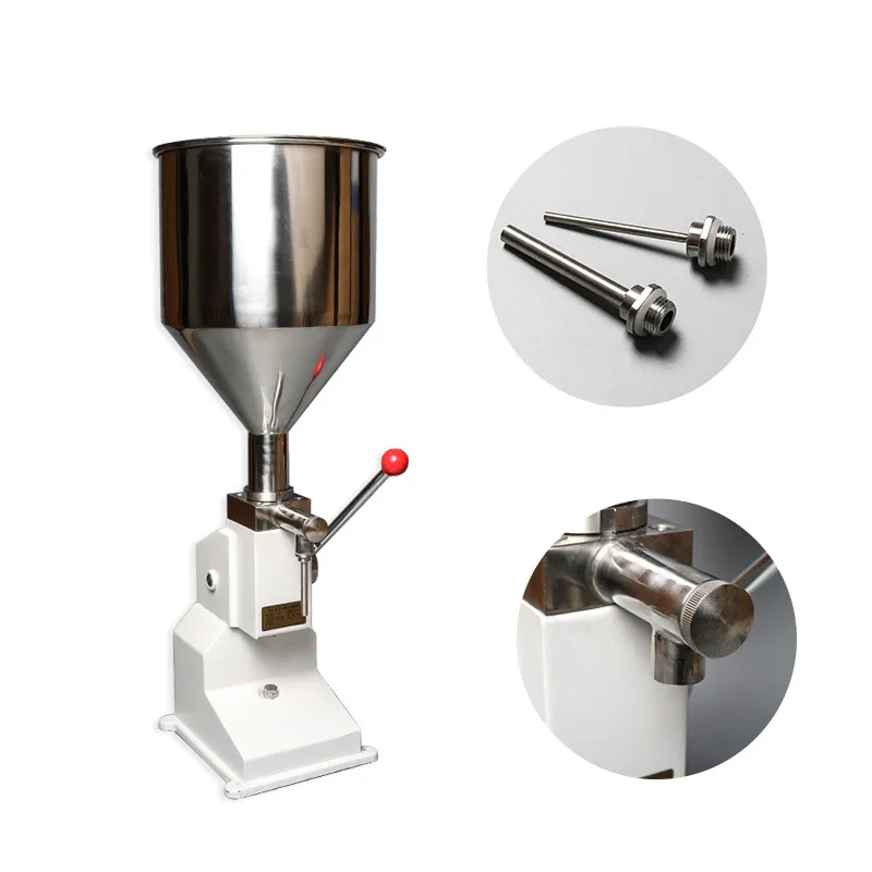 Factory Price Easy Hand Operated Water Filling Machine Manual Cosmetic Paste Sausage Cream Liquid Filling Supply