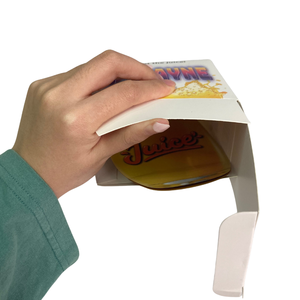 Boîtes en papier imprimées polychromes personnalisées 3.5g 7g Sacs en mylar en forme de jus de lait avec boîte à céréales 3.5g - Product Image 6