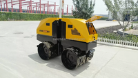 Compacteur routier à double tambour télécommandé SRD016W 1,6 tonne, mini-compacteur routier à vendre