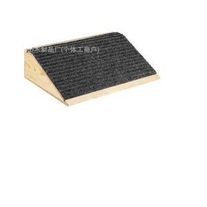 Dog Ramp Pine <b>Wood</b> 30x26x10.4cm Low Angle Pet Stair For Small Cats - Product Image 1