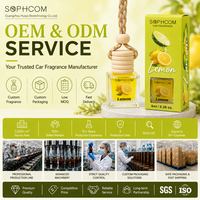 Diffuseur de parfum pour voiture 8ml, flacon suspendu en verre avec bouchon en bois, quatre couleurs, huile essentielle liquide, désodorisant pour rétroviseur