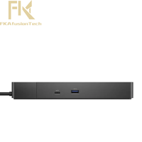 Accesorios de Computadora para Estación de Acoplamiento WD19S con Adaptador de 180W, 10 Puertos USB 2.0, USB-C y USB 3.0 para Trabajo de Oficina con DELL