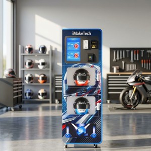 Stérilisateur et sécheur de casques avec désinfection UV-C pour casques de sport, de moto et de chantier à domicile ou en atelier - Product Image 1