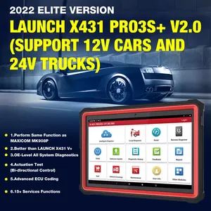 Herramienta Profesional 2 en 1 Obd2 de 12v a 24v X431 Pro3s+hd3 para Autos y Camiones - Product Image 2