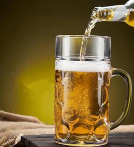 Promotional Clear <b>Plastic</b> AS/PS PC Customized Color Portable Beer <b>Drinking</b> Tumbler <b>Cups</b> Large Capacity Handle Party - Product Image 3
