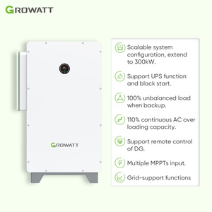 Inversor Solar Híbrido <span class=keywords><strong>Growatt</strong></span> <span class=keywords><strong>Offgrid</strong></span> 50KW 75KW 55KW IP66 Trifásico - Product Image 2