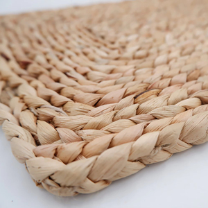Alfombra de Meditación Tejida a Mano de Jacinto de Agua, Cojín de Asiento Natural Ecológico, Cojín de Yoga para Mindfulness y Decoración del Hogar - Product Image 3