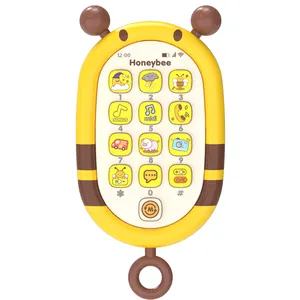 ผลิตภัณฑ์ที่ได้รับความนิยม2024สินค้าใหม่Montessori Sensory Babyดนตรีการ์ตูนโทรศัพท์มือถือซิลิโคนของเล่นเพื่อการศึกษาjuguetes
