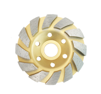Meule de meulage de flûte turbo de 7 pouces Oem personnalisée coupe diamantée meule de meulage de béton meule diamantée pour maçonnerie de béton