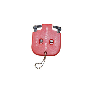 Contador de golpes de golf, marcador portátil para dos jugadores, accesorio de golf mini de plástico - Product Image 1