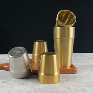 كوب طعام محمول للتخييم من الفولاذ المقاوم للصدأ 304 بتصميم كوري ذو طبقتين معزول حراريًا لمدة 6 ساعات قابل للتكديس - Product Image 4