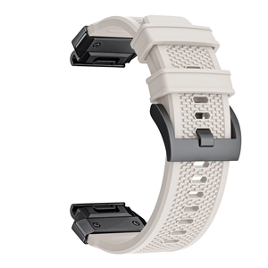 Bracelet de montre en caoutchouc FKM à boucle en acier noir de luxe pour Garmin Fenix 3/<span class=keywords><strong>Sapphire</strong></span>/<span class=keywords><strong>HR</strong></span>-Fenix 6X/6X Pro & <span class=keywords><strong>Sapphire</strong></span>/6X Pro Solar/7X - Product Image 3