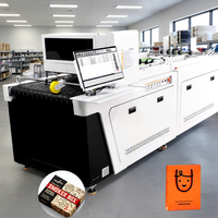 Imprimante jet d'encre à passage unique Giftec Leopard-S630 pour sacs en papier, boîtes en carton, sachets debout, machine d'impression numérique à passage unique